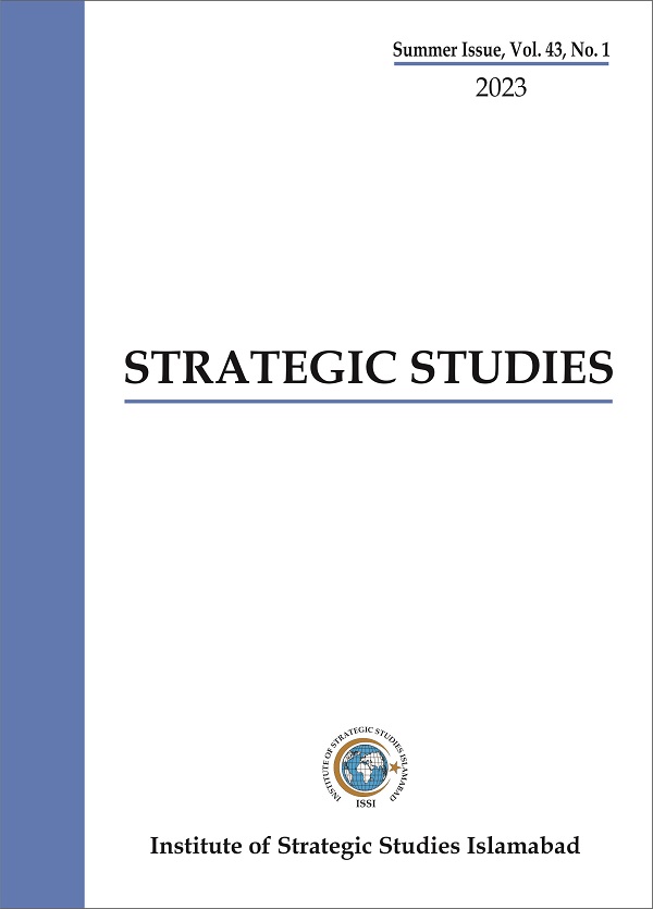 					View Vol. 43 No. 1 (2023): Strategic Studies 
				