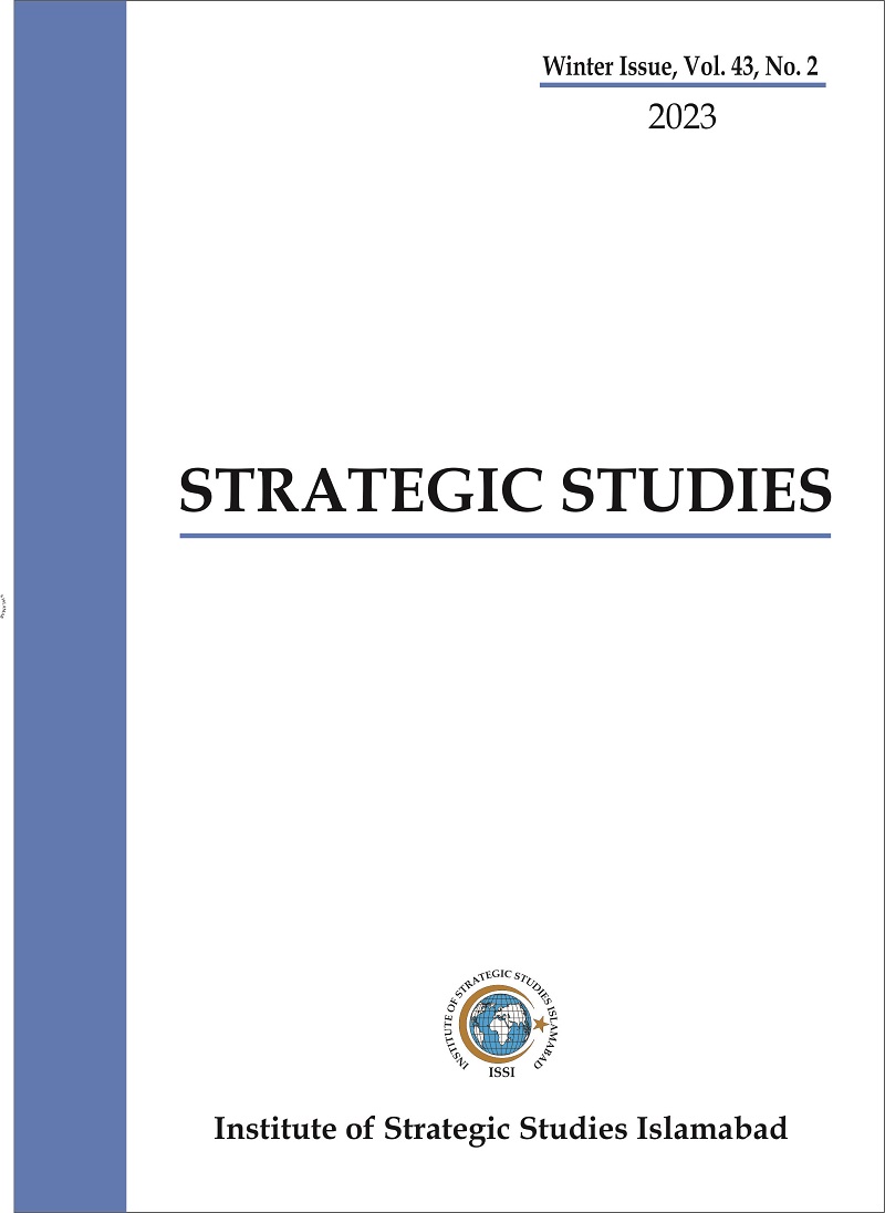 					View Vol. 43 No. 2 (2023): Strategic Studies
				