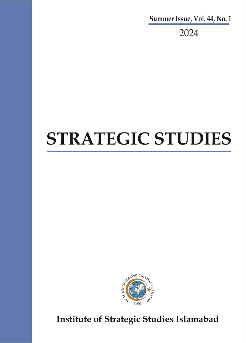 					View Vol. 44 No. 1 (2024): Strategic Studies
				